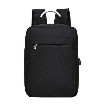 Αδιάβροχο σακίδιο πλάτης lap-top επιχειρησιακών τσαντών μόδας λογότυπων συνήθειας με τη σχολική τσάντα χρέωσης usb