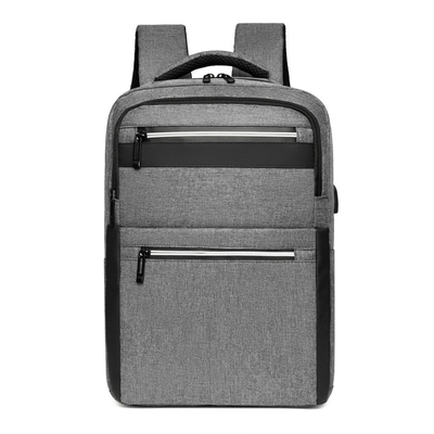 Γκρίζο νάυλον αδιάβροχο σακίδιο πλάτης lap-top με το φορτιστή 1,37 πόδια BSCI