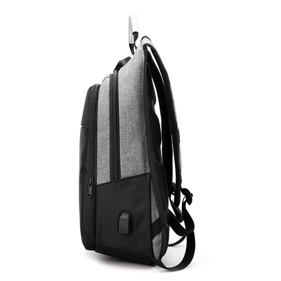 Αντικλεπτική τσάντα 38cm lap-top γραφείων BSCI σακίδια πλάτης ταξιδιού και ελεύθερου χρόνου