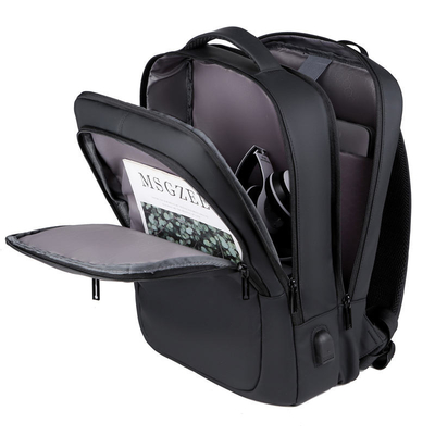 Ανθεκτικός ODM μαύρου BSCI επιχειρησιακών lap-top σακιδίων πλάτης μόδας υπολογιστών νερού σακιδίων πλάτης