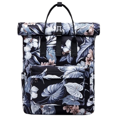 Αδιάβροχη τσάντα 40cm Rolltop λογότυπων συνήθειας καμβά σακίδιο πλάτης lap-top Rolltop