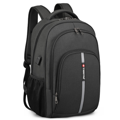 Ανθεκτικό σακίδιο πλάτης lap-top ταξιδιού Usb 15,6 ίντσας προστατευόμενο από τους κραδασμούς