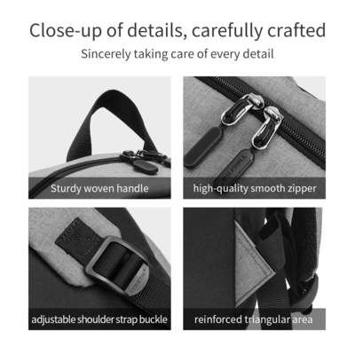 300D Snowflake το σακίδιο πλάτης lap-top ταξιδιού PVC στεγανοποιεί 15,6 ίντσες ελαφριού περιστασιακού